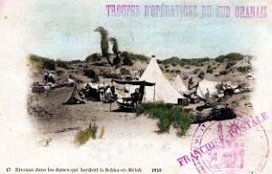 Sud-Oranais - Sebka-el-Melah - Dunes - Bivouac - 1910